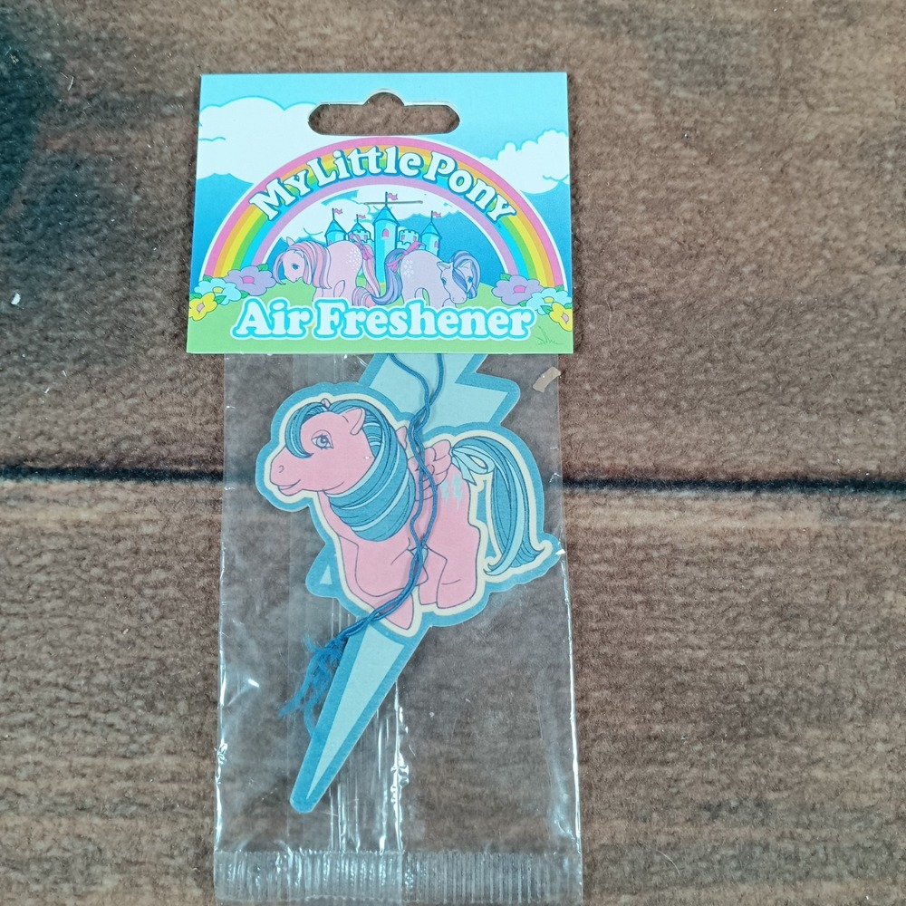 My Little Pony Lightning Bolt Air Freshener New 2002